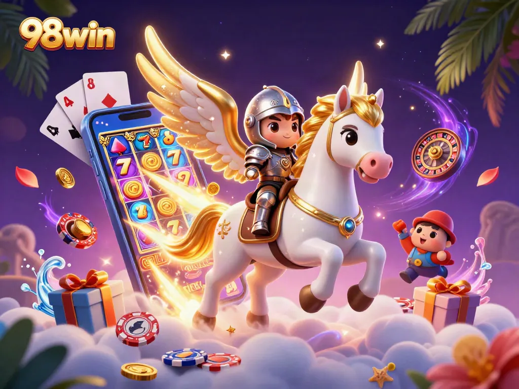 Win big with 98win's exciting slot games and festive gaming atmosphere!