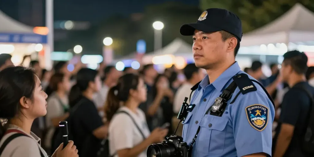 Trusted Private Security service guarding community events in London.