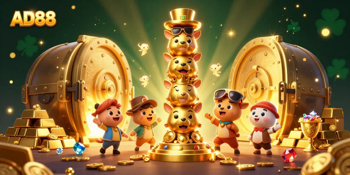 Experience thrilling games at AD88 with stunning treasures and vibrant casino ambiance.