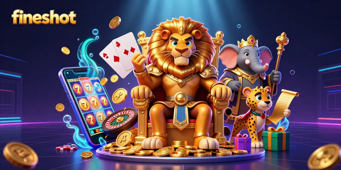 Experience the thrill of fiveshot with vibrant slot games, jackpots, and animated casino characters.