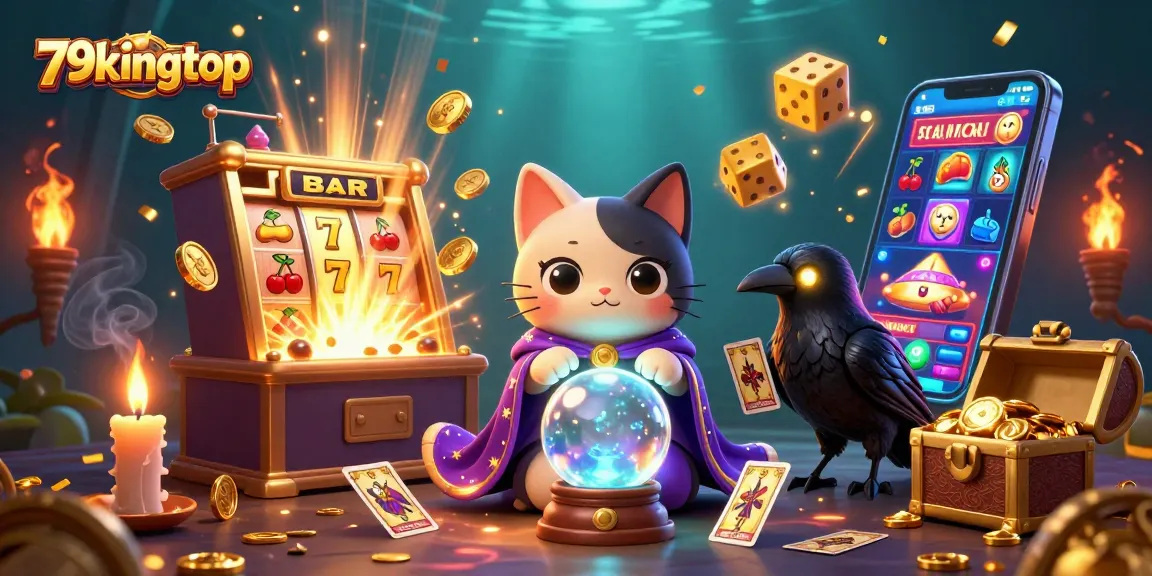 Engage with 79kingtop's vibrant casino magic featuring characters and dynamic elements.